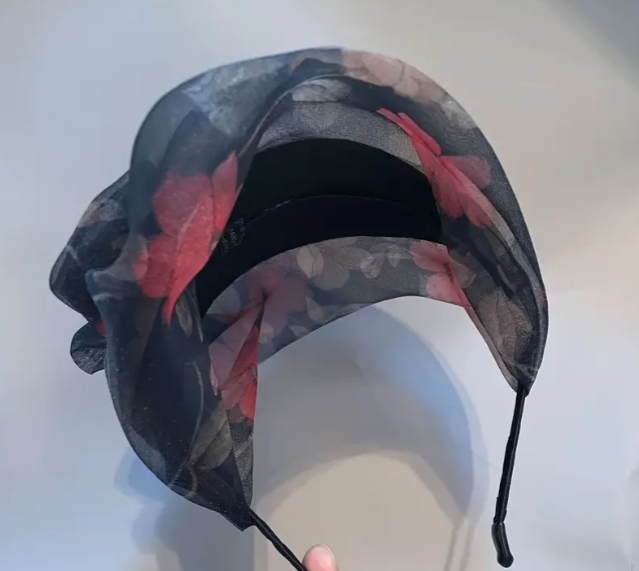 The floral organza