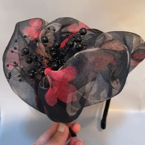 The floral organza